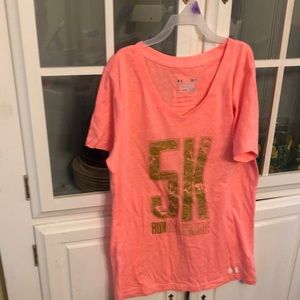 Woman’s Under Amour running tshirt